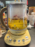 北鼎（Buydeem） 养生壶K118电水壶多功能养生壶迷你玻璃煮茶器 煮茶壶煎药壶花茶 【小鹅黄】养生壶K118+茶篮 1.5L 实拍图