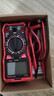 德力西电气（DELIXI ELECTRIC）智能防烧万用表数字背光数显家用高精度电压/电流/电阻/电容/频率 实拍图