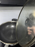 炊大皇炒锅有钛0氟不粘锅316L不锈钢不粘平底炒锅34cm 实拍图