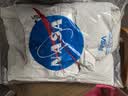 NASA MARVEL棉马甲秋冬季男棉衣无袖加厚保暖半袖上衣立领情侣款 米白色 M 实拍图