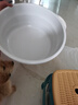 千鸿 脸盆含护手约42CM单只装加厚塑料盆厨房洗菜盆QH-01032颜色随机 实拍图