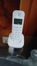 飞利浦（PHILIPS）数字无绳电话机/无线座机/单主机 白色屏幕背光 高清免提 家用办公 DCTG160（白色） 实拍图