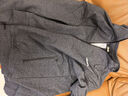 吉普（JEEP）卫衣男士外套秋冬季宽松休闲开衫潮流重磅运动衣服男装 灰色 2XL 实拍图
