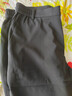 安踏（ANTA）精英商务型动裤丨抗皱长裤男加绒加厚保暖秋冬季运动裤休闲裤子 【加绒-防泼水升级西裤】基础黑7501-4 2XL (男185) 实拍图