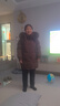 雪中飞中年妈妈羽绒服女中长款冬季洋气加厚中老年人冬装大码外套 咖啡色 2XL/175【建议115-125斤】 实拍图