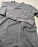 七匹狼秋衣秋裤套装男士保暖内衣男100%纯棉抗菌秋冬季全面打底秋衣秋裤 【100%纯棉全身10A抗菌】圆领-深灰 2XL (180) (推荐体重150-170斤) 实拍图
