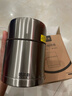 哈尔斯（HAERS）焖烧杯316不锈钢304保温饭盒粥罐闷烧壶男女学生带饭保温桶餐盒 钢本色-316无缝内胆+手提包 600ml 实拍图