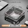 侑家良品 透明水晶烟灰缸家用玻璃烟缸办公室酒店通用 大号 实拍图