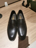 金利来（Goldlion）男鞋商务休闲正装鞋秋季舒适轻质时尚皮鞋50383013701A-黑-42码 实拍图
