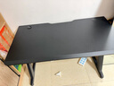 木藝生原创电脑桌台式家用办公书桌卧室电竞桌椅套装碳纤维竞技游戏桌子 高端玩家M9系碳纤维25mm手工斜面 长120宽60高75cm 实拍图