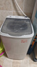 志高（CHIGO）脱水机甩干机小型迷你家用甩干桶出租房宿舍大容量单杠脱水桶烘干一体 8.6KG【不锈钢桶加厚款加蓝光】 实拍图