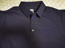 罗蒙【冰丝高弹+7A抗菌】防晒短袖POLO衫男士夏季t恤中年凉感翻领上衣 实拍图