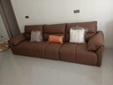 林氏家居真皮沙发客厅皮艺沙发钢琴键沙发2025年升级头层牛皮家具林氏木业 3.1m|焦糖栗子色|加厚头层牛皮 实拍图
