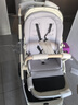 TianRui婴儿推车高景观可坐可躺双向轻便折叠避震新生儿宝宝推车婴儿车 乐享版-玛雅灰【包裹型护脊舱】 实拍图