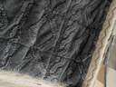 南极人A类牛奶绒床垫冬季保暖床褥子家用1.8软垫塔芙绒单人学生宿舍0.9 星辰灰 90*200cm单件床褥 实拍图