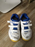 YONEX尤尼克斯羽毛球鞋yy基础款舒适亲子款青少年SHB101JRCR白/蓝34码 实拍图