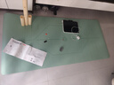 京东京造 瑜伽垫健身垫防滑加宽185*85cm初学者运动地垫加厚10mm青葱绿 实拍图