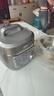 美的（Midea）60S快排低脂浓香电压力锅6L电饭煲高压锅5-8人 母婴316L精钢球胆高压锅远红外大火包锅MY-C6650F 实拍图