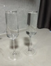 青苹果香槟杯两只 水晶玻璃洋酒杯套装红酒杯高脚杯起泡酒杯250ml 实拍图