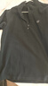 探拓（TECTOP）抓绒衣 户外加厚保暖男抓绒衣纯色立领半开衫柔软舒适抓绒衣 MZRY033 男款黑色 2XL 实拍图