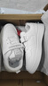 巴布豆（BOBDOG）男童鞋软底透气儿童运动鞋气孔低帮板鞋 101531030 白色34 实拍图