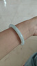 印象眸【价保11.11】天山翠玉手镯圆条飘绿玉镯约51-52mm  实拍图