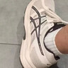 亚瑟士ASICS女鞋网面跑鞋百搭缓震运动鞋透气跑步鞋 GEL-CONTEND 4 米白色/黑色 36 实拍图