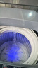 YANGZI扬子集团家用全自动洗衣机15-20公斤大容量洗烘一体波轮洗衣机出租房公寓甩干脱水机 20kg全自动 玻璃面板【蓝光升级+10年质保】 全自动洗脱一体 实拍图