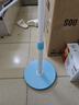 骆驼电风扇家用落地扇电扇立式学生宿舍办公室迷你风扇节能轻音大风力 落地扇强风六叶【蓝色】 标配 1.3米电线 实拍图
