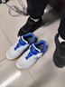 双星八特乒乓球鞋男女成人儿童网球运动鞋轻便减震训练鞋男士羽毛球鞋子 白蓝（乒羽两用） 40 实拍图