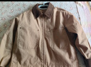 优衣库【狂欢价】女装休闲拉链短茄克/外套巴恩风翻领夹克 479208 32 深米色 L /160/88A 实拍图