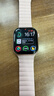 MSSM适用苹果手表表带apple iwatch磁吸硅胶表带ultra3/S11/10/9/Se3运动表带牛津粉配星光38/40/41/42 实拍图