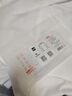 京东京造长袖t恤男5A抑菌新疆棉圆领衣服男装打底衫 白色 XL 实拍图