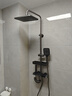 ARRTOTO官方恒温淋浴花洒套装全铜主体枪灰家用数显空气注入花洒全套喷头 6026-枪灰【四档冷热】花洒套装 实拍图