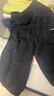 巴拉巴拉童装儿童长裤男童女童宝宝束脚裤子秋冬宽松百搭休闲裤 黑色90001 110 cm 实拍图