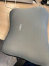 北欧蝶翼环抱中凸顶腰腰靠办公室护腰坐垫汽车座椅靠背久坐神器 灰黑双拼 全包围蝶翼中凸顶腰腰靠 实拍图