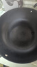 爱仕达（ASD）炒锅铸铁锅不锈无涂层平底炒菜锅32cm燃气电磁炉通用WG8332QB 实拍图