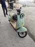 飞野2025新款小龟王电动车72V60V男女电瓶车踏板车复古电动摩托车 浅绿色-旗舰版-顶配 推荐72V六块大电池 升级高速版 实拍图