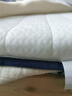 红豆乳胶床垫加厚记忆棉榻榻米抗压单双人家用宿舍床褥子床垫子 R白蓝（厚度约6cm） 150cm*200cm 实拍图