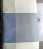 洁丽雅（Grace）抗菌床单单件 双人床单 四季亲肤床上用品 朴实蓝230*250cm 实拍图