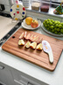 味家乌檀木菜板实木砧板案板切菜板厨房家用食品级抗菌防霉 【千人购买】45*30*2.5CM 实拍图