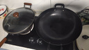 炊大皇 炒锅铁锅 无涂层铸铁锅双耳炒菜锅40cm 电磁炉通用传世 C40D2 实拍图