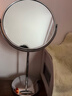 名创优品（MINISO）高质双面台式化妆美容镜桌面镜子公主镜生日礼物送女友[6寸] 实拍图