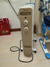 美的（Midea）【金缕衣】取暖器家用/电暖器/电暖气/加湿烘衣/13片全屋取暖器/电热油汀取暖器NY2213-18GW 实拍图