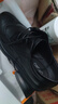 卡帝乐鳄鱼（CARTELO）男鞋英伦布洛克皮鞋男牛皮休闲潮流正装鞋9334 黑色 40 实拍图