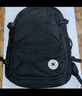 匡威（Converse）新款经典款纯色双肩包男女学生旅行书包休闲运动简约背包电脑包 10021138-A01 黑色 OS 实拍图