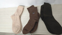 猫人3双装35%羊毛袜子男士袜子男冬季加厚保暖袜男毛圈袜睡眠袜男 实拍图