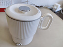 苏泊尔（SUPOR）便携式烧水壶电水壶可折叠0.8L 旅行出差家用养生冲奶电热水壶学生304不锈钢泡面杯 SW-08J01 实拍图