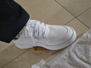 李宁板鞋男鞋子运动休闲鞋男小白鞋春秋季新款滑板鞋低帮透气运动鞋 白色 40 实拍图