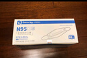 袋鼠医生N95医用防护口罩鱼嘴型一次性灭菌防尘雾霾独立包装立体白色30只 实拍图
